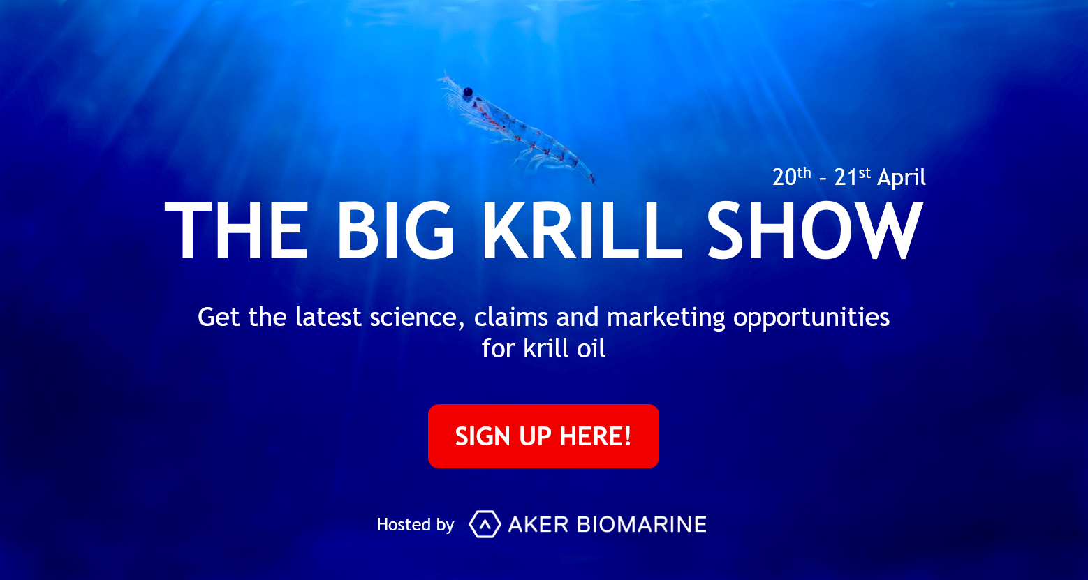 big krill show digital event for krill oil