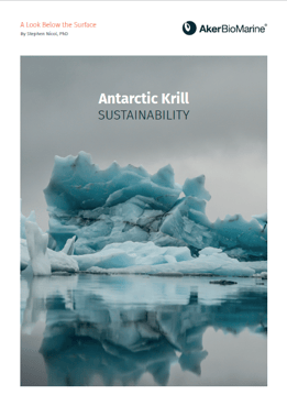 Antarctic Krill Sustainability Brochure Cover